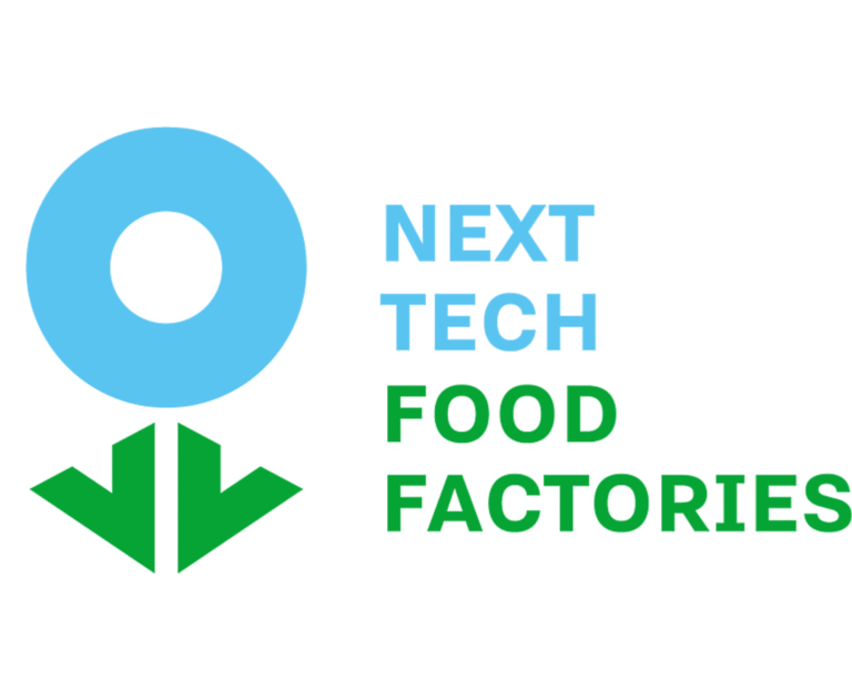 Logo next tech food factories; food innovation networks